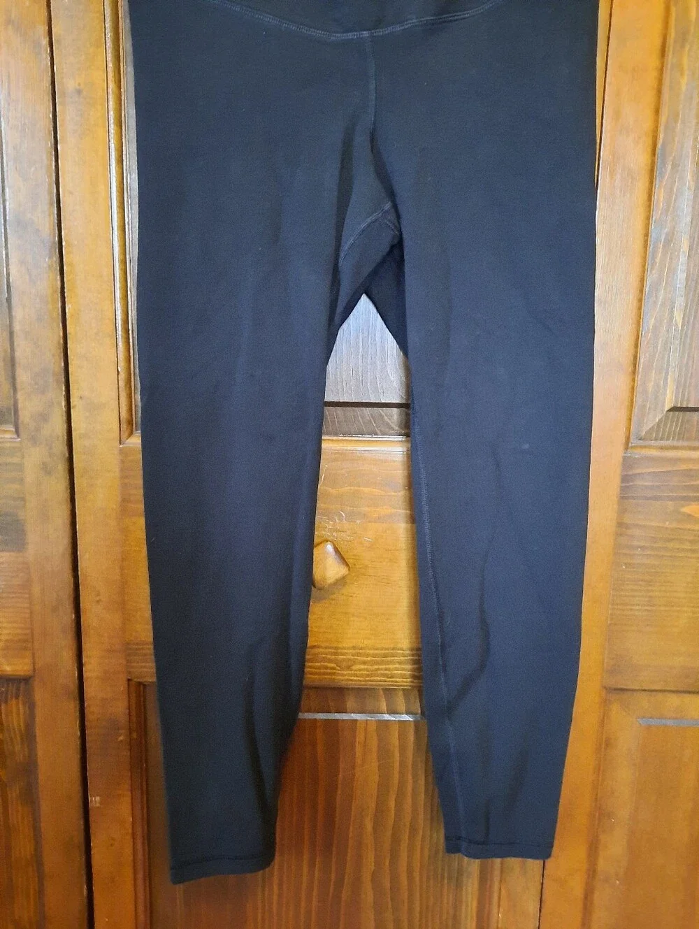 Old Navy Maternity Powerchill High-Rise Go-Dry Black Leggings Size Medium
